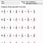 Equivalent Fractions Worksheets Answers