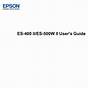 Epson 500w Scanner Manual
