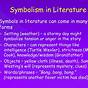 All Forms Of Symbolism In Literature
