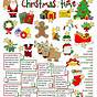 Esl Christmas Worksheets