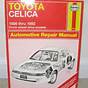 Haynes Manual Toyota Celica