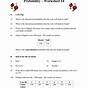 Theoretical And Experimental Probability Worksheet With Answ