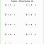 Dividing Whole Numbers Worksheet