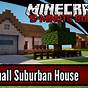 Small Minecraft Suburban House
