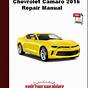 2014 Camaro Service Manual