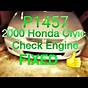 P1457 Honda Civic 2000