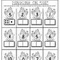 Free Printable Decomposing Numbers Kindergarten Worksheets