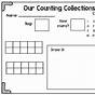 Kindergarten Counting Collections Worksheet
