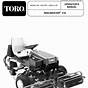 Toro 418 Ze Manual