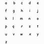 Printable Lower Case Letters Free