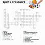 Free Printable Crossword Puzzles Usa Sports