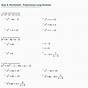 Dividing Polynomials Worksheet Answer Key