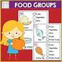 Food Group Worksheets