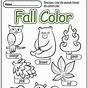 Easy Autumn Worksheet For Kids