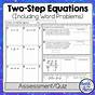 Two-step Word Problems Worksheet