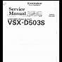 Pioneer Vsx-d514 Manual