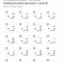 Free Doubles Addition Worksheets