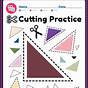 Free Cutting Practice Worksheets For Kindergarten