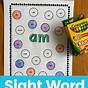 I Am Sight Word Worksheet