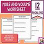 The Mole And Volume Worksheets Answer Key