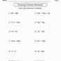 Factoring Gcf Worksheets With Answers