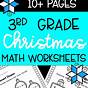 3rd Grade Christmas Math Worksheets