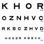 Pocket Snellen Chart Printable Pdf