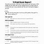How To Write A Book Report 5th Grade