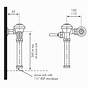 Zurn Flush Valve Parts Diagram