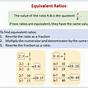 Equivalent Ratio Problems 6th Grade