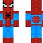 Spiderman Minecraft Skin