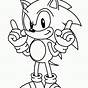 Printable Sonic Coloring Pages And Activities