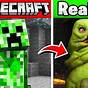 Real Life Minecraft Mobs