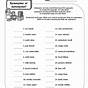 Synonyms And Antonyms Worksheets Pdf Grade 12