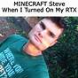 Real Life Steve Minecraft