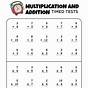 Free Printable Addition Timed Tests