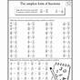 Equivalent Fractions 4th Grade Worksheets