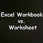 Excel Workbook Vs Worksheet