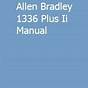 Allen Bradley 1336 Plus Ii Manual