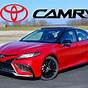 2018 Toyota Camry Xse With Sunroof