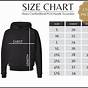 Hanes Ecosmart Sweatshirt Size Chart