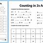 Counting In 2s Worksheet