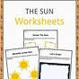 Sun Worksheets 2 Grade