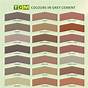 Exposed Aggregate Concrete Color Chart