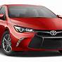 Red Toyota Camry 2014