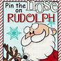 Pin The Nose On Rudolph Free Printable