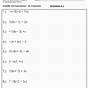 Equivalent Algebraic Expressions Worksheets