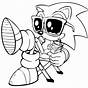 Printable Sonic Coloring Pages Easy