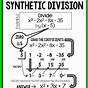 Division Polynomials Worksheet