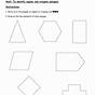 Lines Of Symmetry Polygons Worksheets